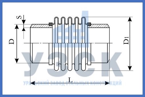 Чертёж компенсатора ОПН в Комсомольске-на-Амуре