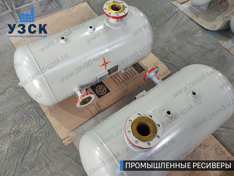 фотография промышленных ресиверовдля газа Комсомольск-на-Амуре